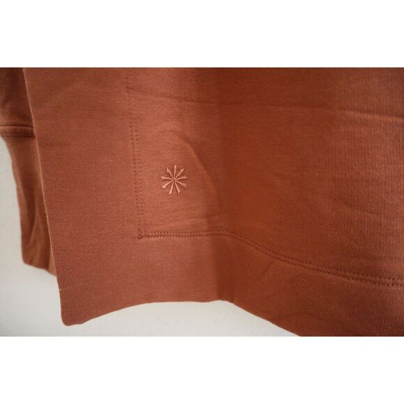 Athleta 659287-02 Women's Sz M Sequoia Brown Coaster Luxe Recover Sweatshirt - Picture 8 of 16